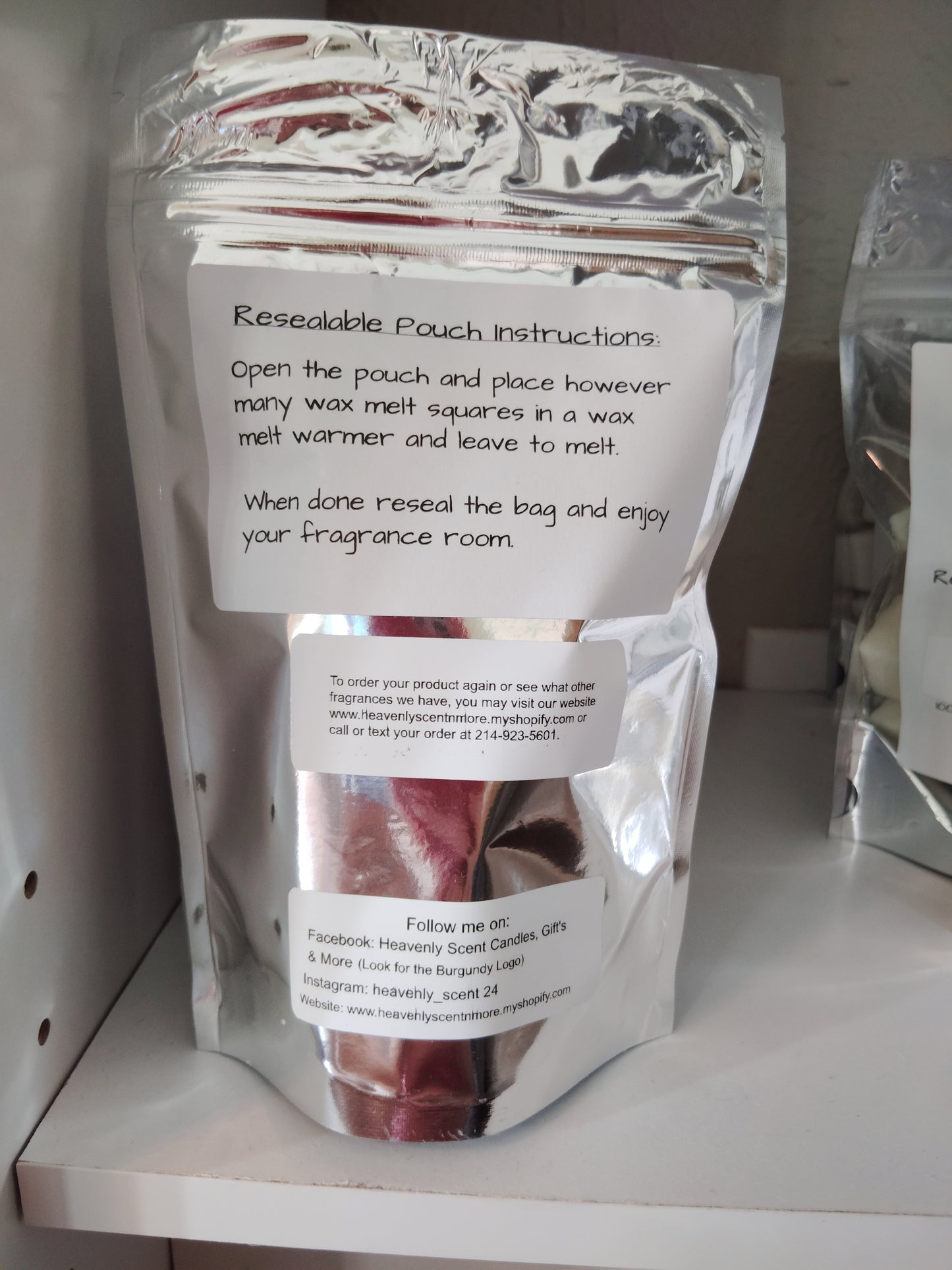 *Coconut Sandalwood & Amber Wax Melts Packs (New Fragrance)
