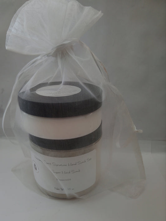 Peppermint Hand Scrub & Lotion Set