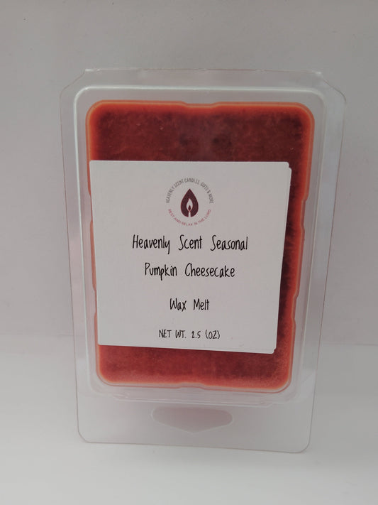 Pumpkin Cheesecake Wax Melts, Wax Melt Packs & Candles