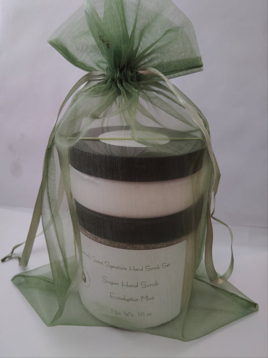 Eucalyptus Mint Hand Scrub & Lotion Set