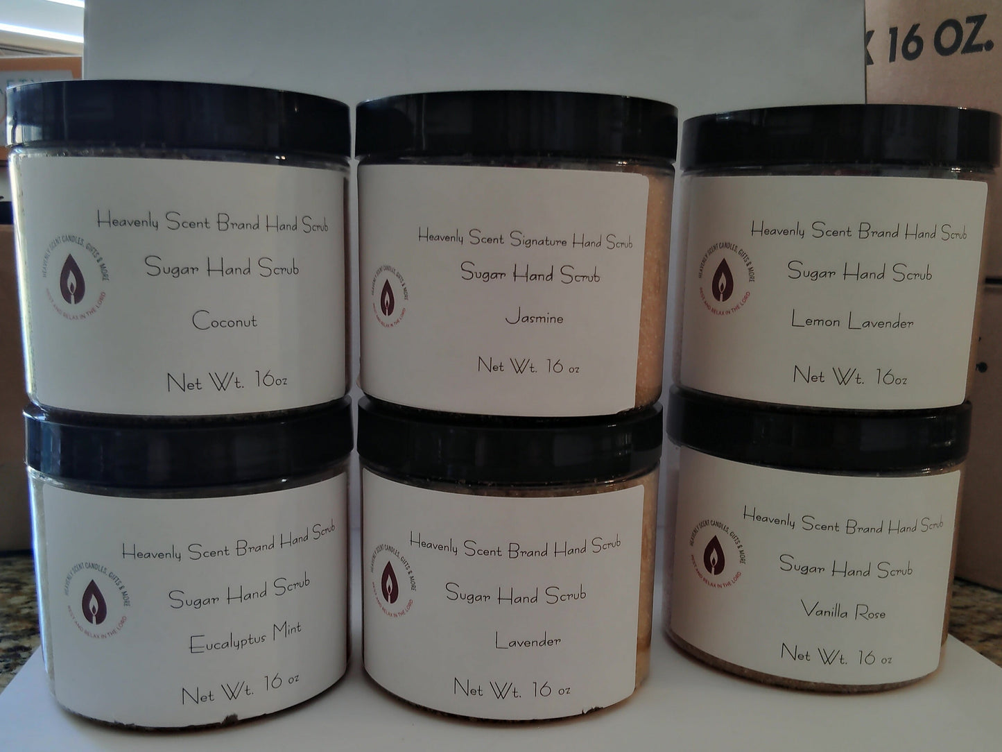 Sugar Hand Scrubs