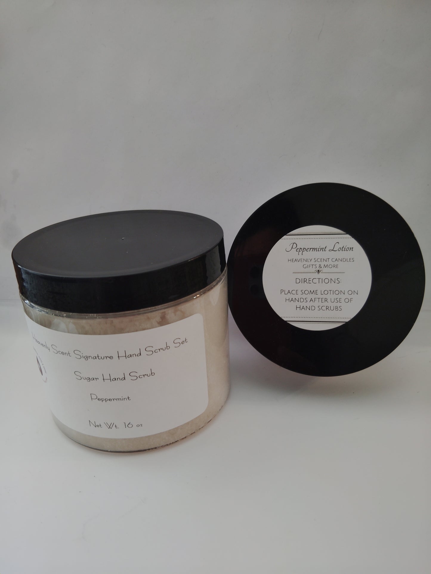Peppermint Hand Scrub & Lotion Set